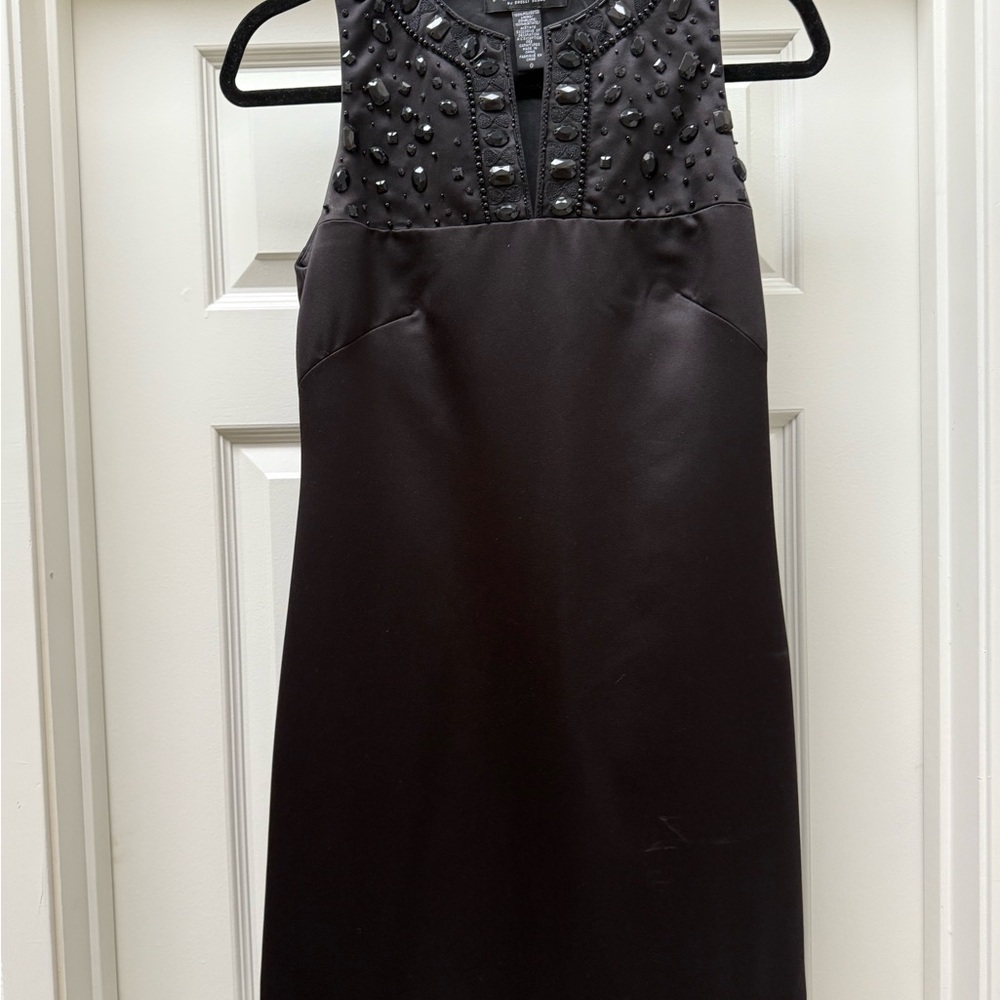 Laundry By Shelli Segal Black Studded Mini Dress